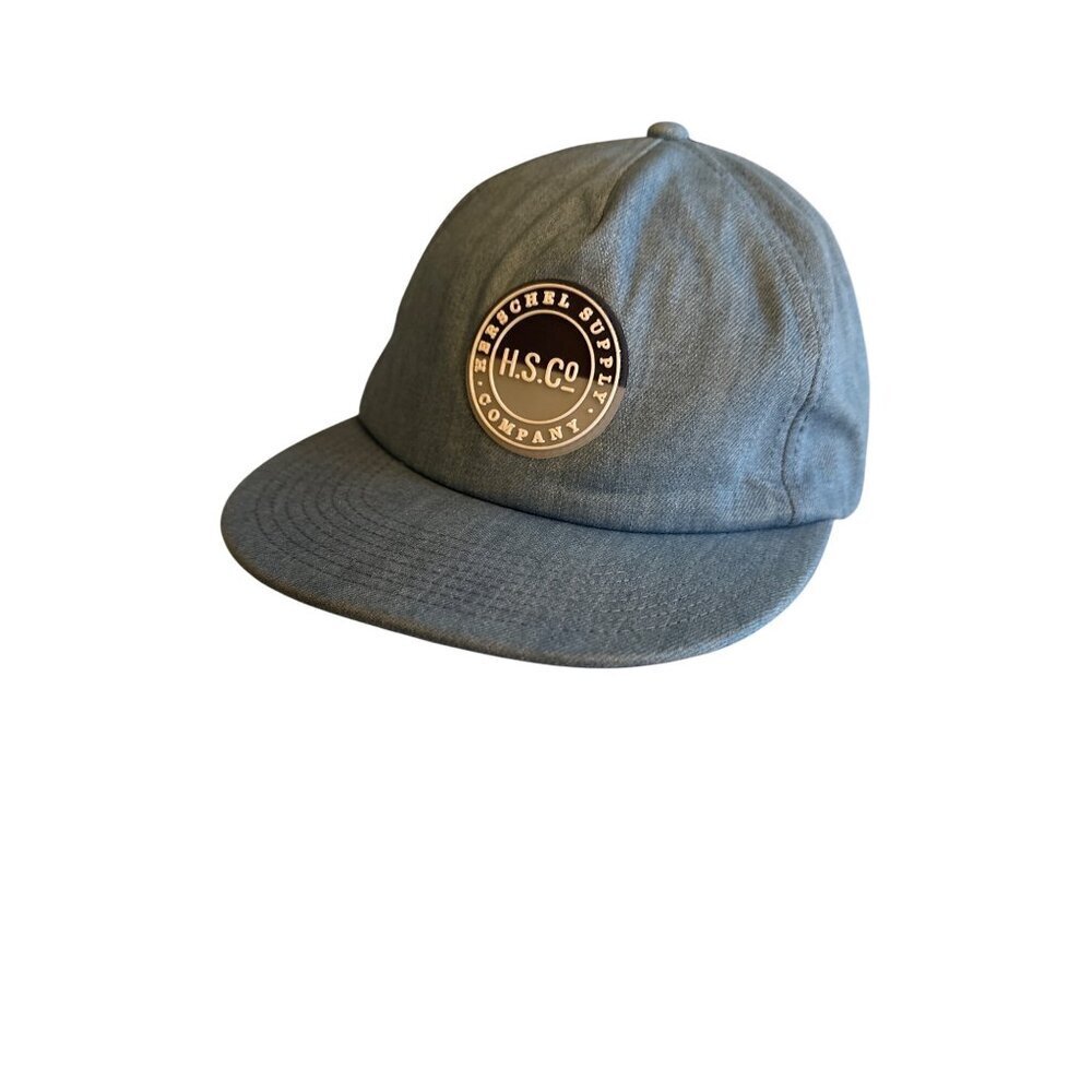 Herschelโ Supply Co. Scout RP Adjustable Denim Cap With Limited Warranty